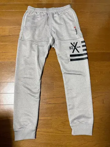 그레이 맨투맨 조거 팬츠