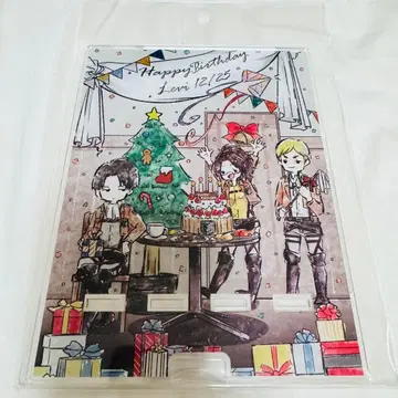 진격의 거인 아크릴 플레이트 그래프 아트 생일ver 리바이