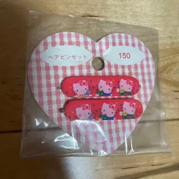 키티 헤어핀 세트