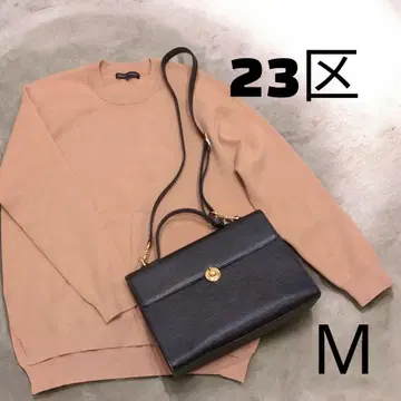 23구 베이지 긴팔 니트 M 오버 사이즈 캐주얼 성인용