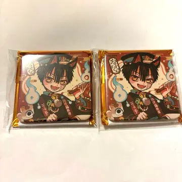 지박소년 하나코 군 요괴 고양이 여관 캔뱃지 하나코 군 2점