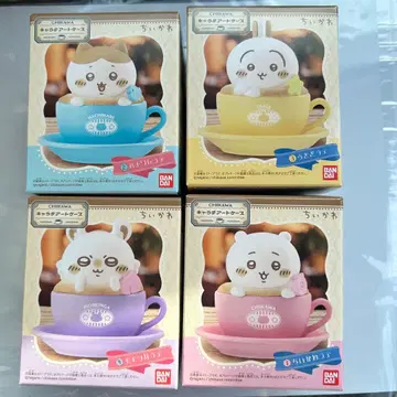 치이카와 캐릭터 아트 4종 하치와레 토끼 모몽가 치이카와