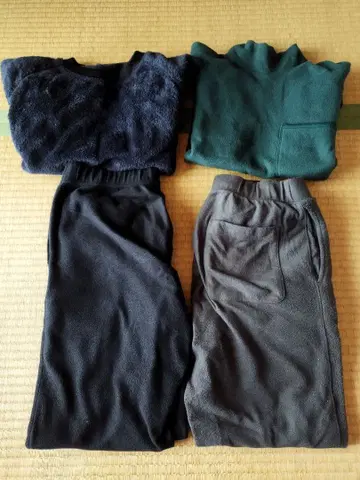 유니클로 남성용 맨투맨 상하의 2세트