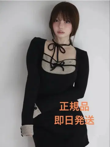 안도마리 Aiden baby ribbon set up