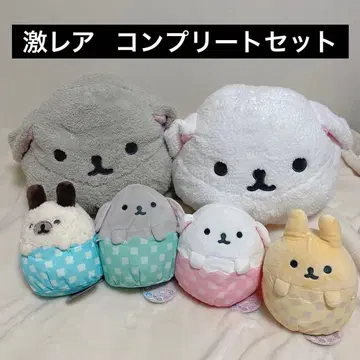 모후탄즈 산엑스 복슬복슬 봉제 인형 포테치 토모탄 챠무챠무