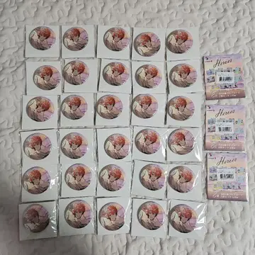 니지산지 바다의 집 HEROES 아카기 웬 캔뱃지 30개 밤 3개