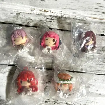 미개봉 새상품 5등분의 신부 쵸코놋코 피규어 5개 세트 드레스