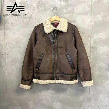 알파 인더스트리즈 무스탕 자켓 보아 알파