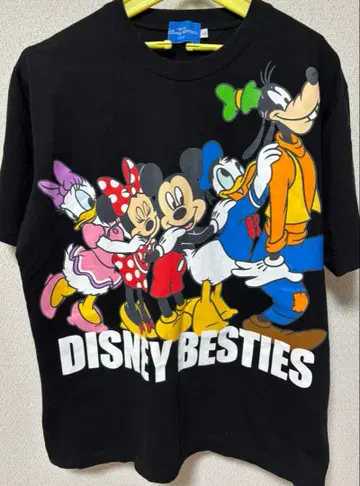 도쿄 디즈니 리조트 캐릭터 T셔츠 LL 사이즈