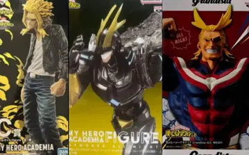 [ 미개봉 ] 히로아카 피규어 제일복권 올마이트 3종 세트