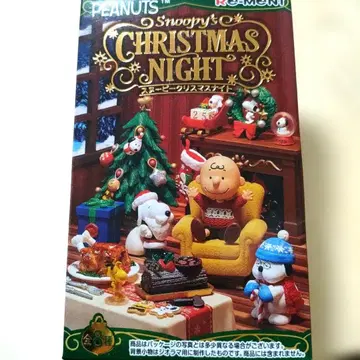스누피 크리스마스 나이트 미니어처 세트