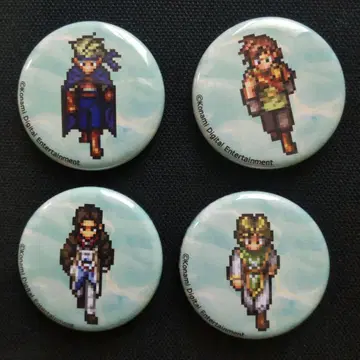 환상수전기 리마스터 캔뱃지 4개 프릭 빅토르 슈 룩