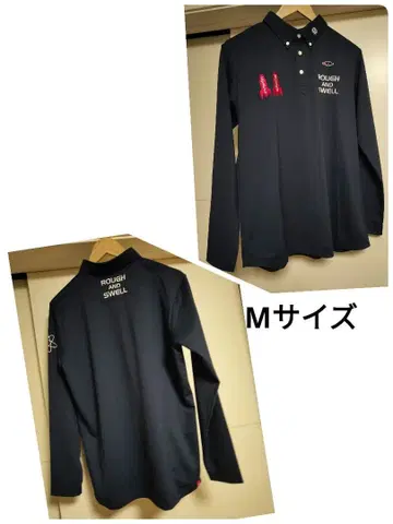 rough & swell 골프 셔츠 M 네이비