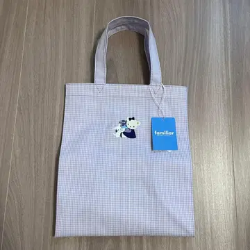 다카라즈카점 한정판 패밀리아 체크 토트백