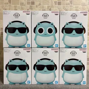 블루햄햄 피규어 6개 세트