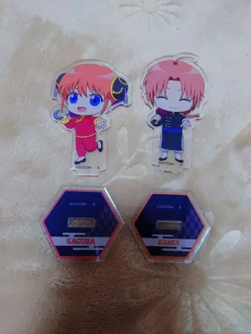 은혼 카무이/카구라 SD 아크릴 스탠드 세트