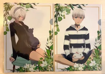 니어 오토마타 LOFT 콜라보 클리어 파일 2B 9S