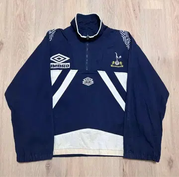 90s UMBRO UK 빈티지 토트넘FC 배색 풀오버 자켓
