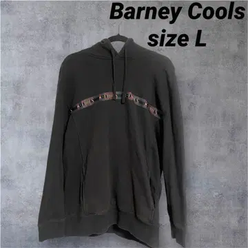 Barney Cools 블랙 후드티 구제 의류