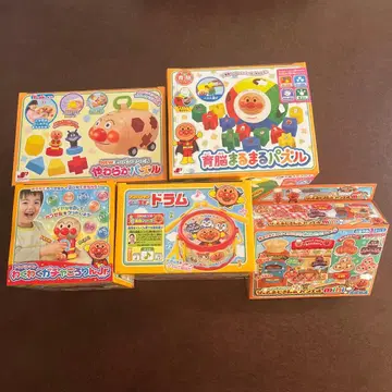 호빵맨 완구 5점 묶음 판매