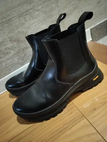 ZARA 사이드 고어 부츠 Vibram 블랙 42