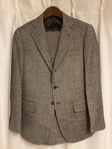 링자켓 제조 투플리츠 영국 원단 플란넬 글렌체크