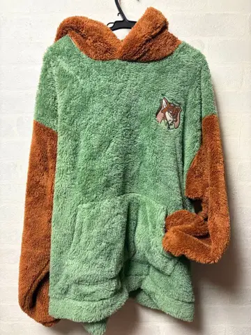 주토피아 닉 보송보송 후드티