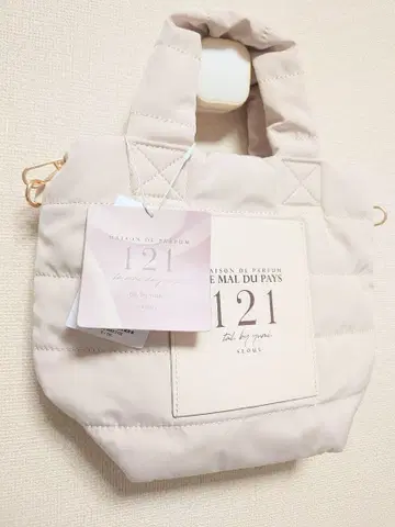 미사용 새상품 시마무라 tal by yumi 121 2way 백/아이보리