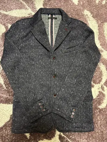 [ 새상품급 ] 멜로즈 헤링본 테일러드 자켓 두꺼운 원단 사이즈 XL