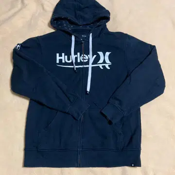Hurley 하레이 후드티 빅 로고 손가락 구멍 후드 속기모 M