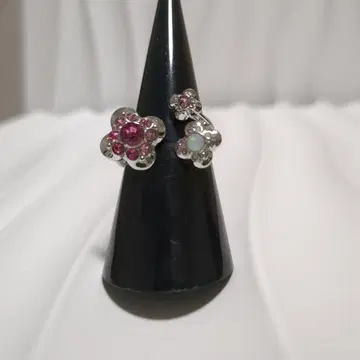SWAROVSKI 체리 오픈 반지