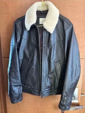 미사용품 유나이티드 애로우즈 가죽 자켓 브라운 UNITED