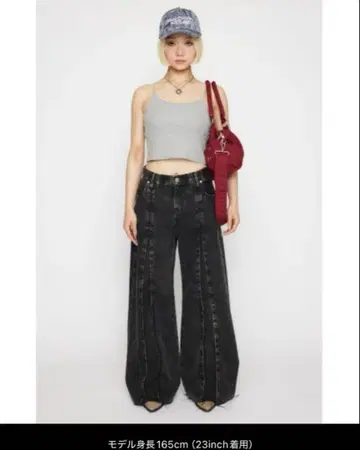 LAGUA GEM 데님 팬츠