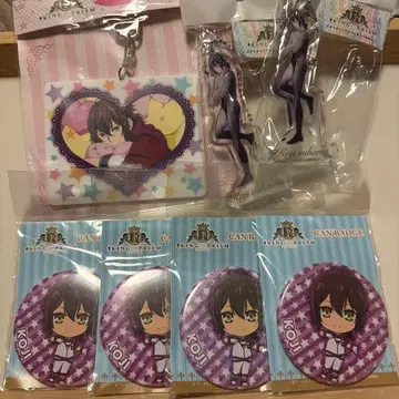 킹 오브 프리즘 카미하마 코지 캔뱃지 외 7종 세트 아크릴 키링 등