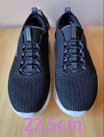 [ 새상품 ] 스케쳐스 22.5cm 니트 스니커즈 블랙