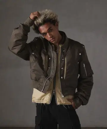 GRANCY MA-1 플라이트 자켓 카키 TAKATO