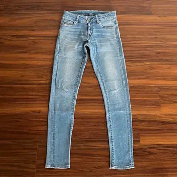 아줄바이마우지 스키니 데님/청바지 라이트 블루 XS