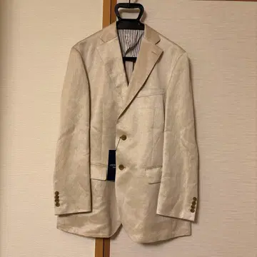 [ 미사용 새상품 가격표 포함 ] 레나운 더반 제퍼 자켓 린넨