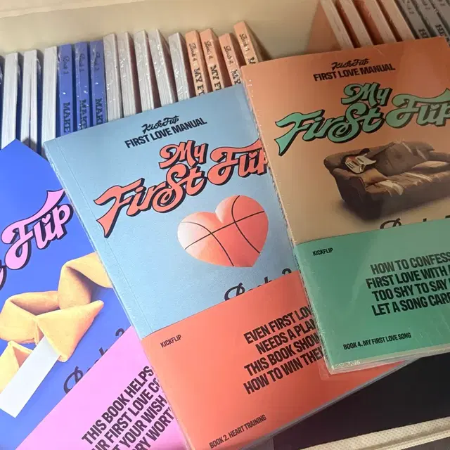 현물!! 킥플립 3집 my first flip 앨범 일반반 포토북