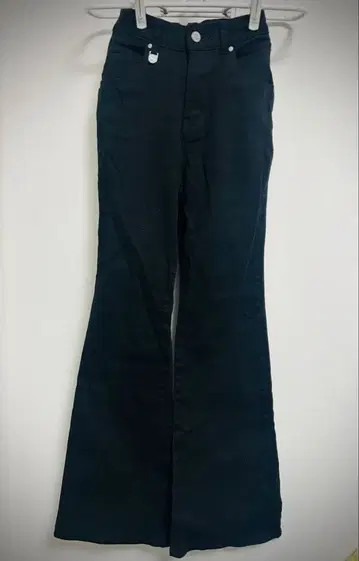 가격 인하 중 Rady 플레어 데님 팬츠 블랙 24인치