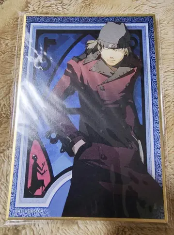 페르소나 3 라쿠텐 컬렉션 아라가키 신지로 색지 미개봉 새상품