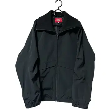 [ 디키즈/Dickies ] 리브 칼라 자켓 블랙 무지 M