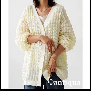 [ 입기만 해도 즉시 트렌디한 느낌. ] 인기 만점 포코포코 원단 가디건