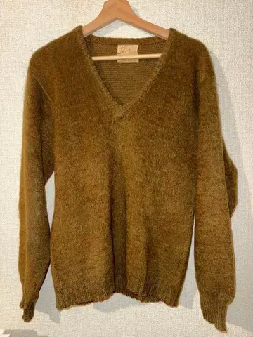 60s 모헤어 니트 털 길이김