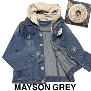 MAYSON GREY 데님 자켓 후드 부착 택 포함 새상품 M 9호