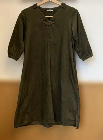 bulle de savon 뷔르데사봉 코듀로이 원피스 튜닉