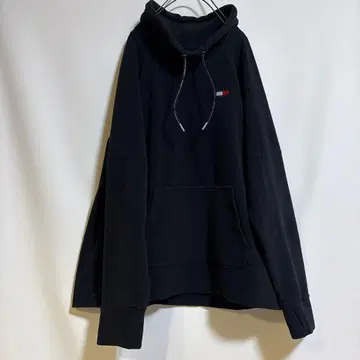 TOMMY HILFIGER SPORT 블랙 하이넥 플리스
