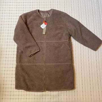 [ 새상품 ] 여성용 리버서블 보아 코트