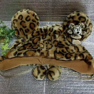 도쿄 디즈니 리조트 레오파드 무늬 미니 마우스 모자