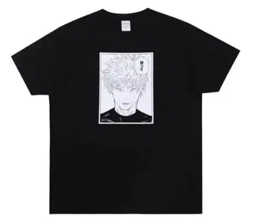 주술회전전 시계 부품T 트레이딩T셔츠 고죠 사토루 반팔